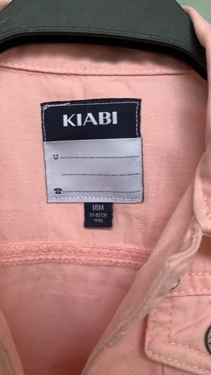 Petite veste en jean (taille 18 mois) - photo numéro 3