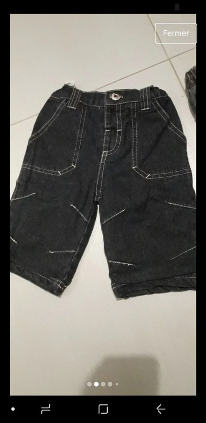 Lot de 2 jeans 6 mois - photo numéro 2