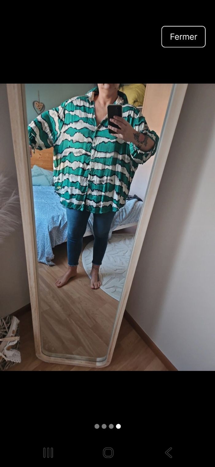 Chemise oversise
