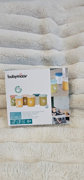 Lot de 6 pot en verre Isybowl Babymoov Neufs