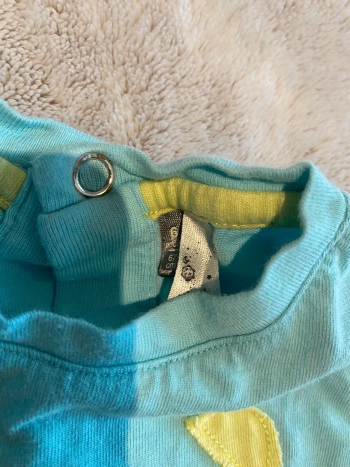 Lot de 4 t-shirts Orchestra 6 mois - photo numéro 5