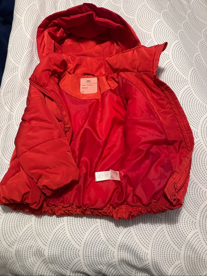 Doudoune rouge - photo numéro 3
