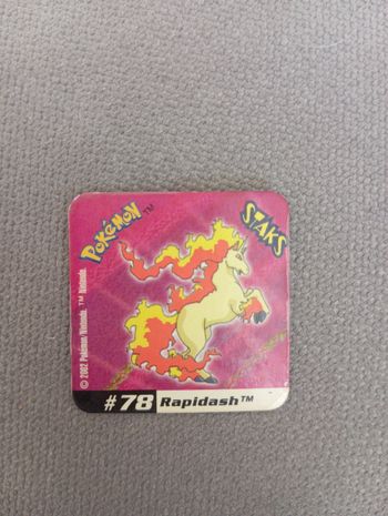 Magnet Pokémon Staks 2002 N°78 Rapidash