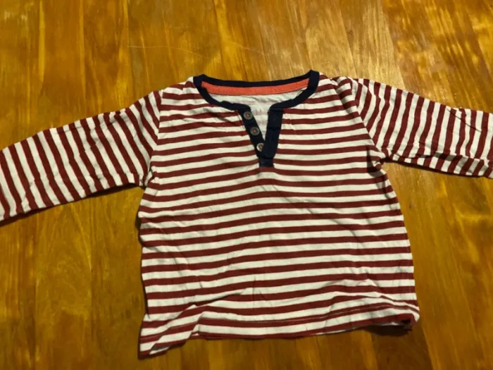 Lot t-shirt à longues manches 6mois - photo numéro 7