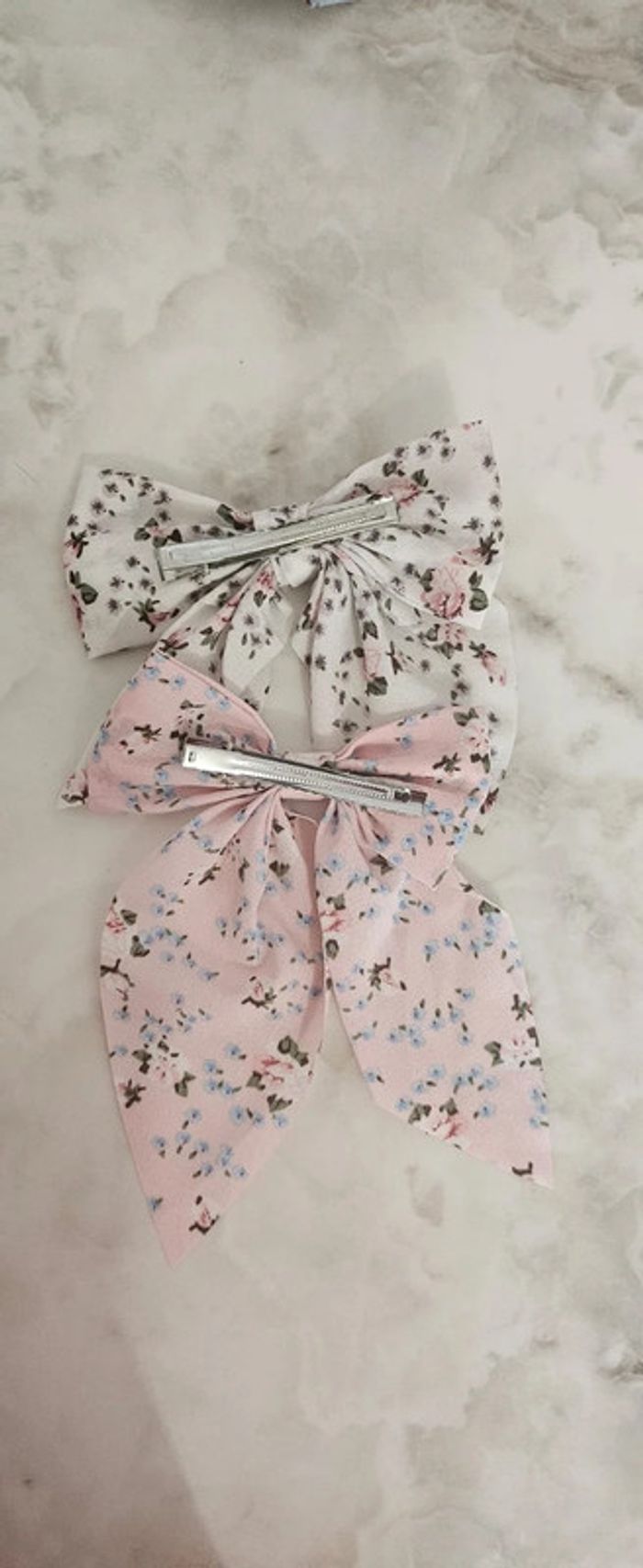 Lot de barrettes à noeud pour cheveux - photo numéro 2