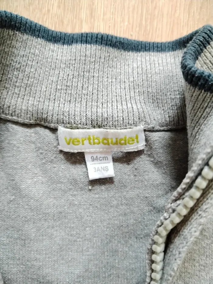 Gilet fin Vertbaudet 3 ans - photo numéro 4