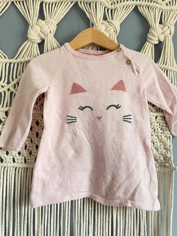 Robe pull t. 4/6m