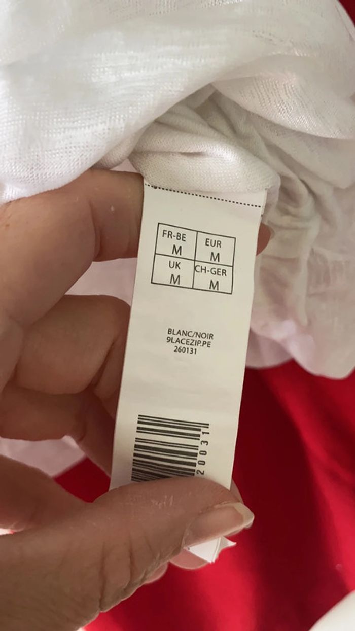 Top blanc Mim Taille M - photo numéro 3