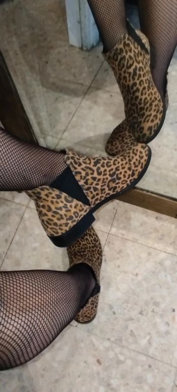 Chelsea boots à imprimé léopard