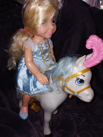 poupée princesse Disney + cheval