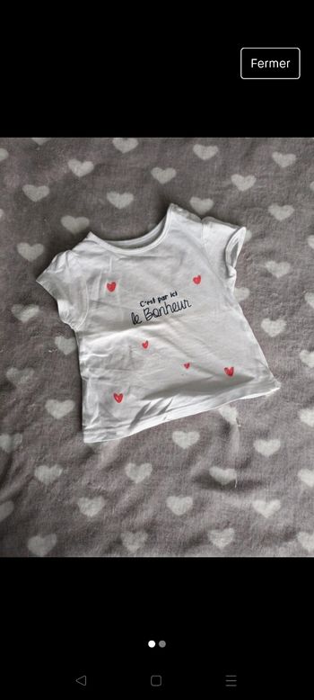 T-shirt 1mois