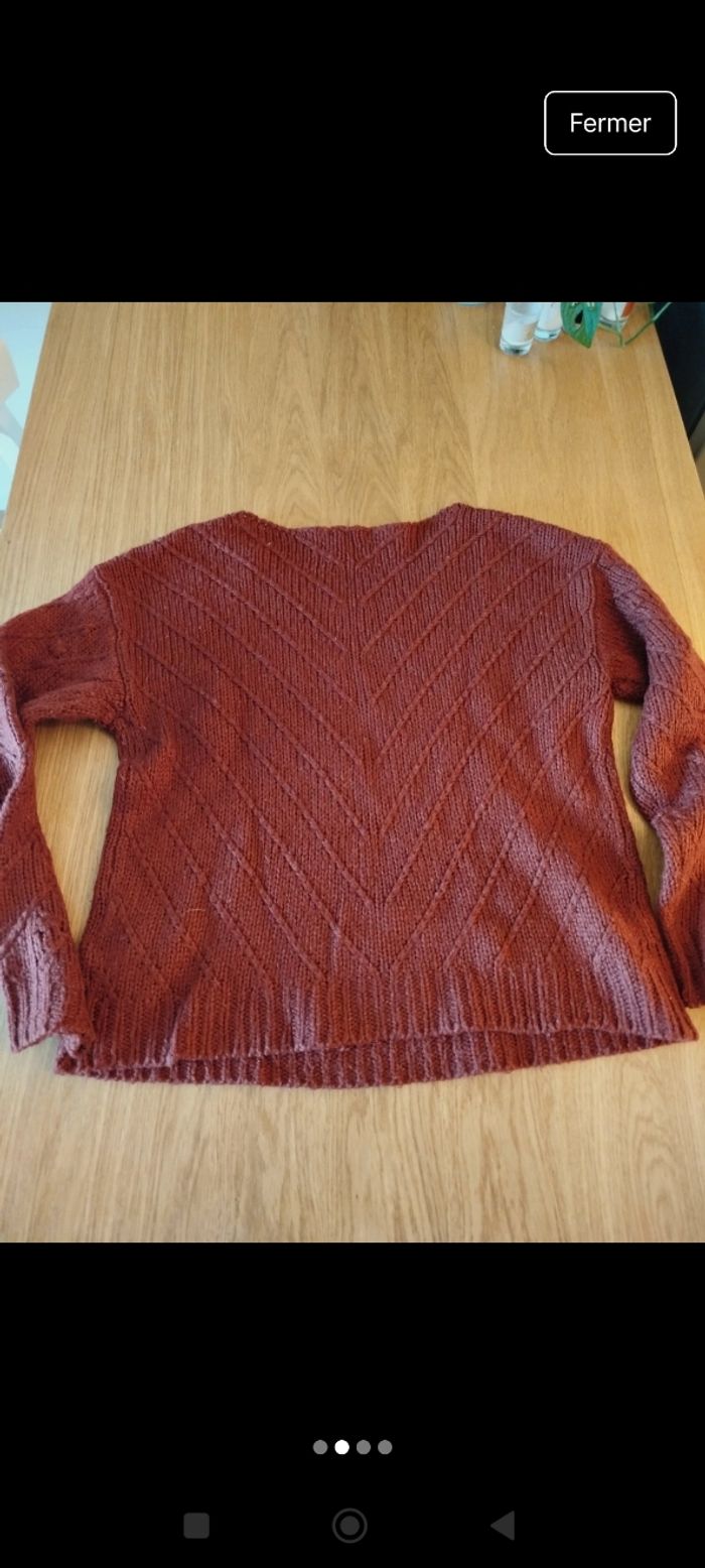 Gros pull acrylique - photo numéro 2
