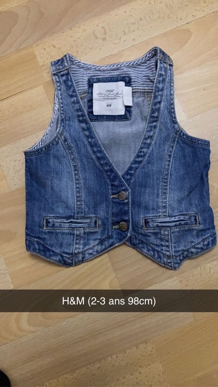 Boléro jean H&M