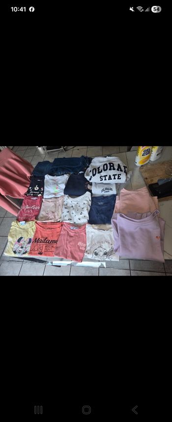 Vêtements 5.6ans fille