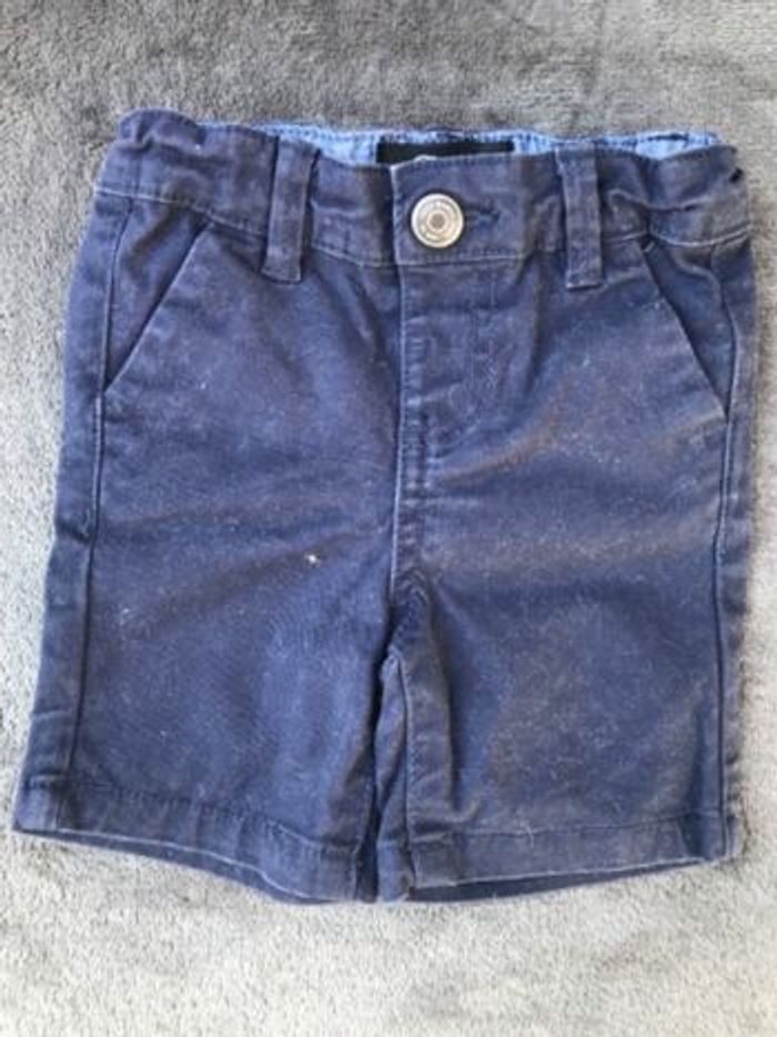 Short bleu marine taille réglable PRIMARK