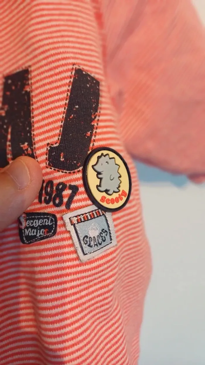 Gilet à capuche Sergent Major 9 mois – coton – très bon état - photo numéro 7
