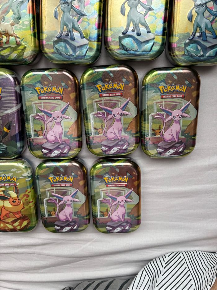 Lot mini tins 8.5 évolutions prismatiques - photo numéro 2