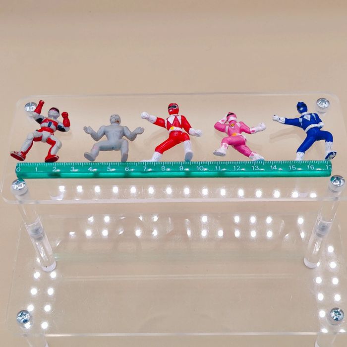 Lot 5 mini figurine - Power rangers
