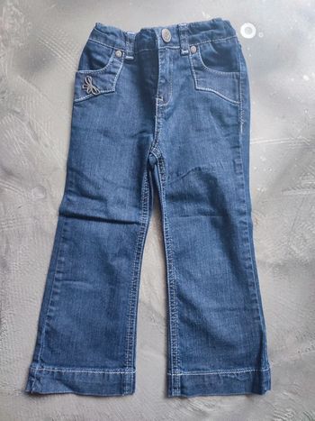 Jeans large fille 3 ans