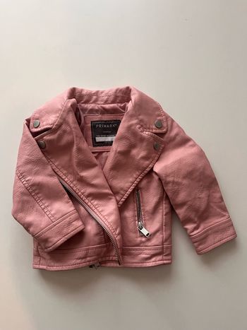 Veste simili rose bébé