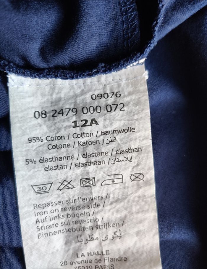 Robe bleue à motifs - photo numéro 7