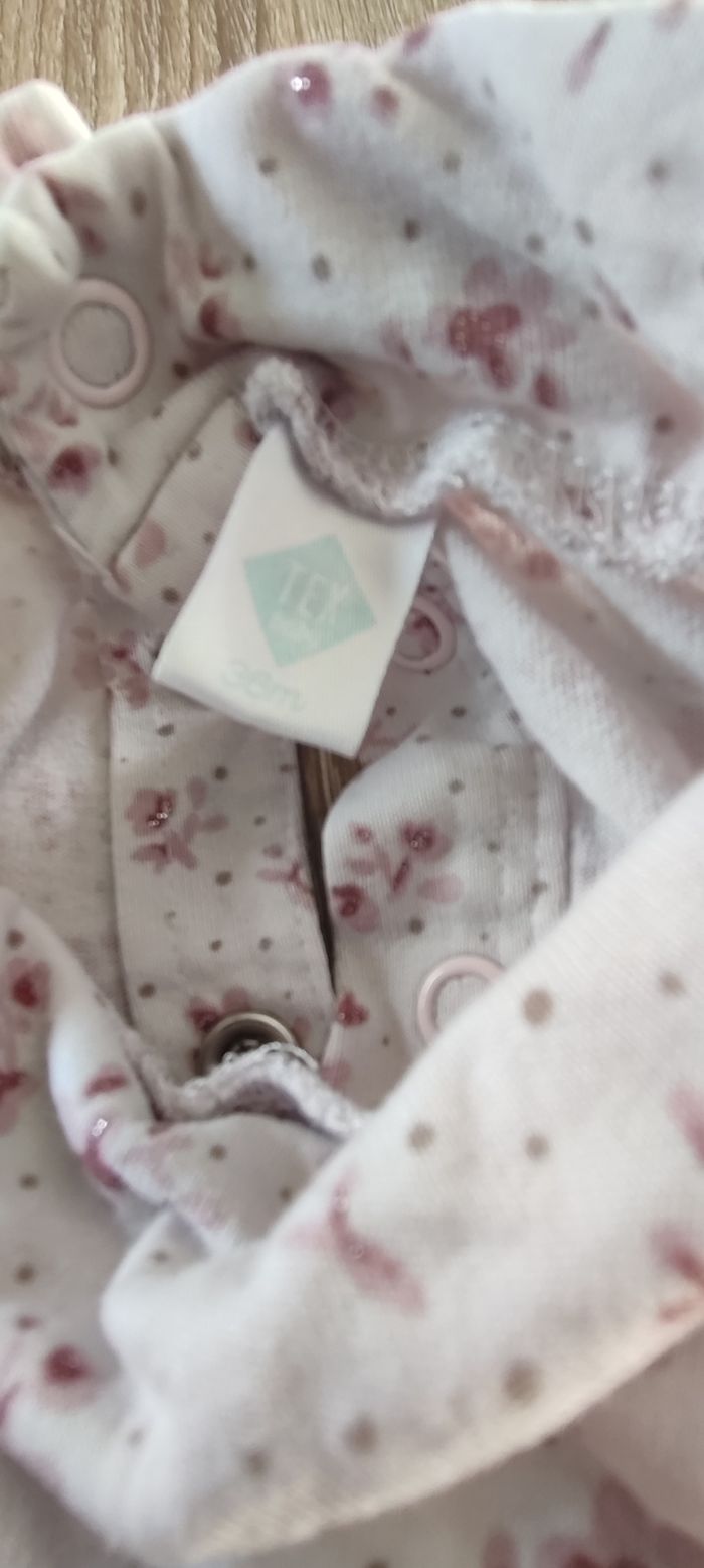 Lot 2 col roulé fleurs - photo numéro 2