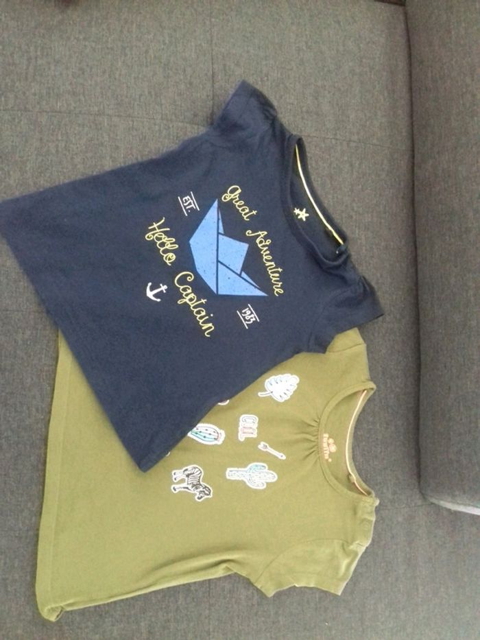 Lot de 2 t-shirt fille