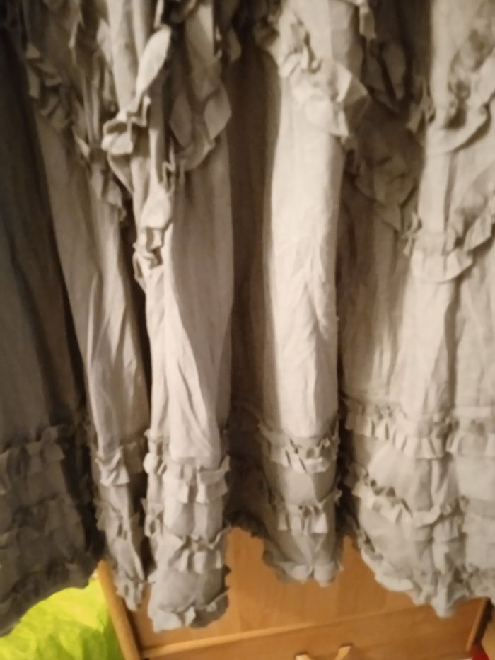 Jolie jupe longue kaki en tbe Alibi Vintage taille S - photo numéro 4