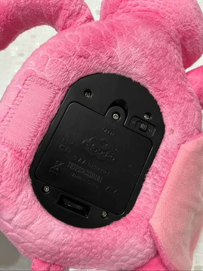 Veilleuse tortue cloud b rose - photo numéro 4