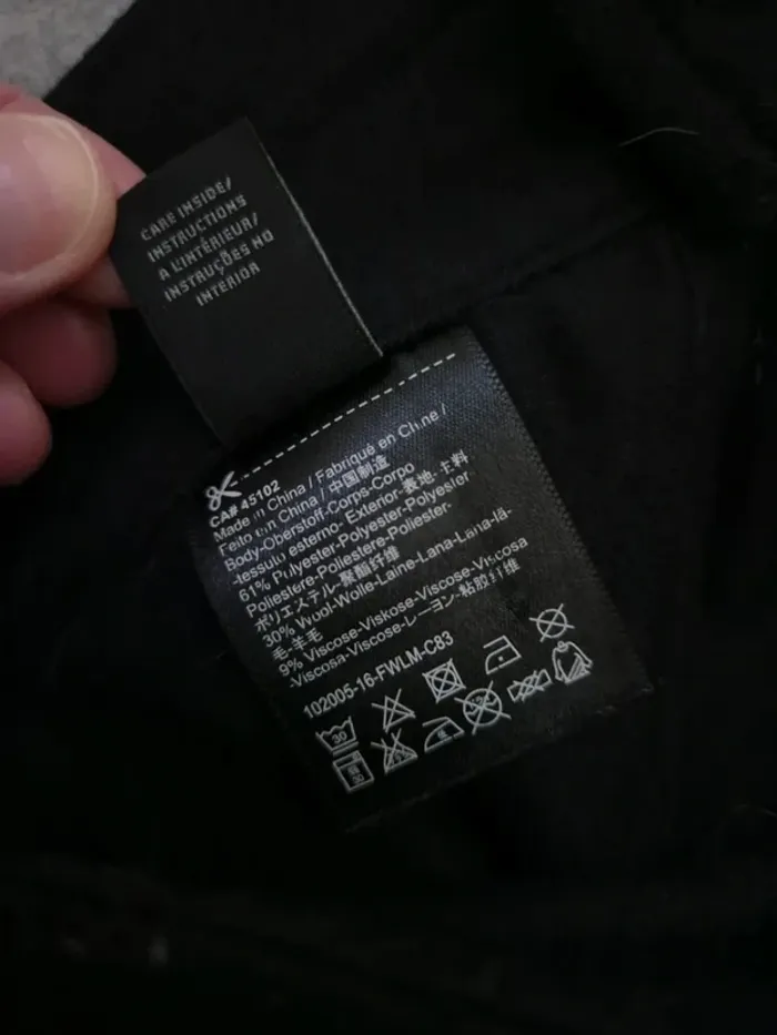 Pantalon Scotch & Soda noir taille S 30% laine parfait état - photo numéro 6