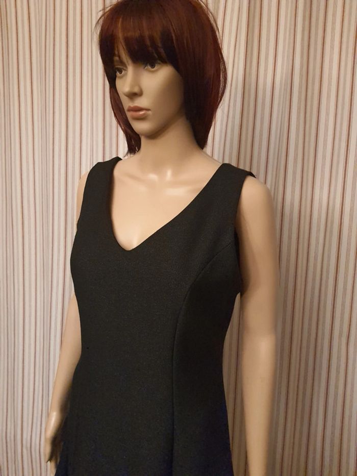 Jolie Robe noir brillant Sophyline taille M - photo numéro 5