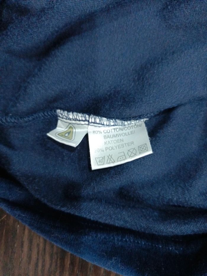 Pull de pyjama velours taille L - photo numéro 5