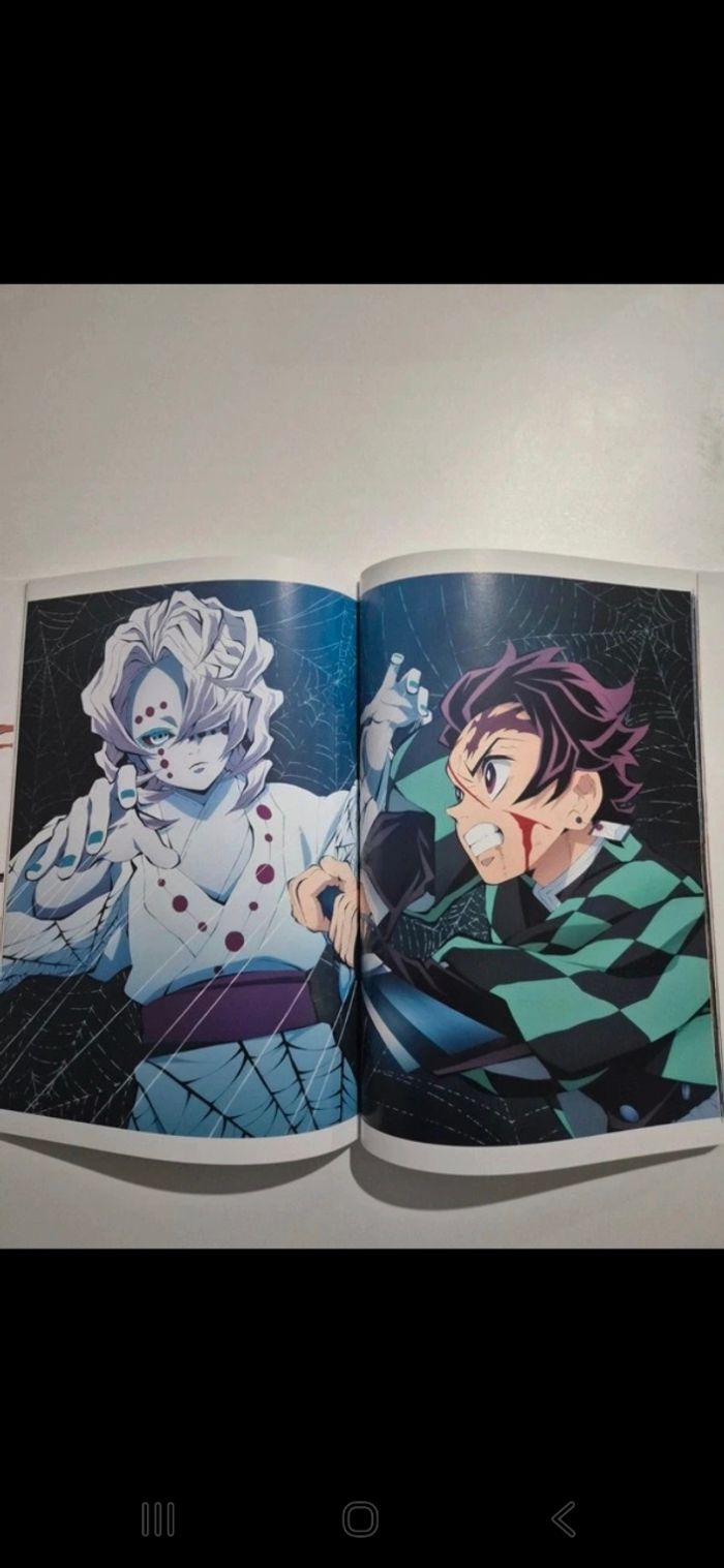 Artbook de l'anime demon slayer - photo numéro 3