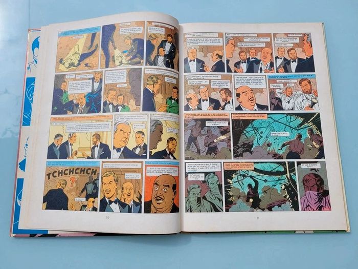 Réédition cotée 1967 (1971), Les aventures de Blake et Mortimer, L'affaire du collier, E. P. Jacobs - photo numéro 7