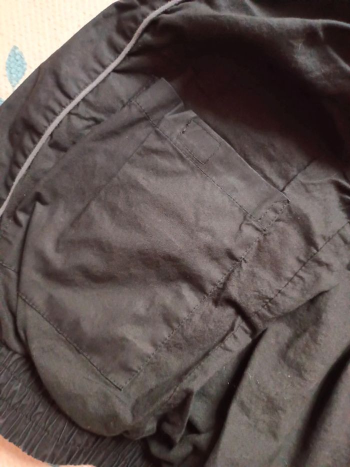 Veste noir homme S h&m multipoches capuche - photo numéro 9