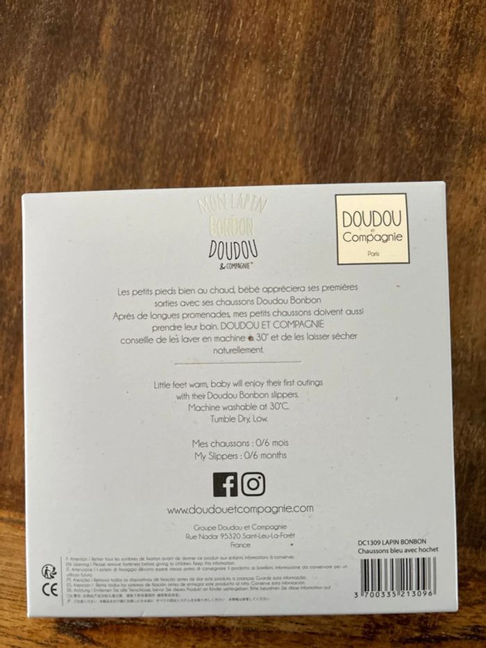 Chaussons Doudou & compagnie 3/6mois - photo numéro 6