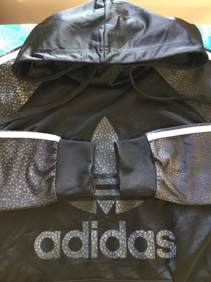 Sweat léger à capuche pour femme Adidas Rita Ora noir taille M 123 - photo numéro 5
