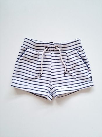 Okaïdi - Short marinière avec fils argentés (2 ans)