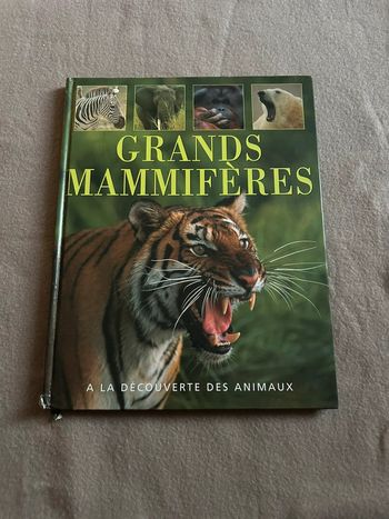 Livre mammifères
