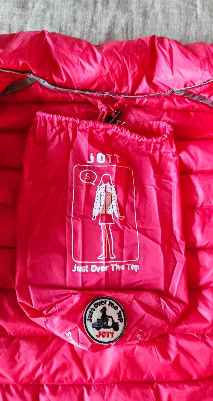 Doudoune légère femme Jott - cha rose fuschia - taille S - 36 neuve - photo numéro 7