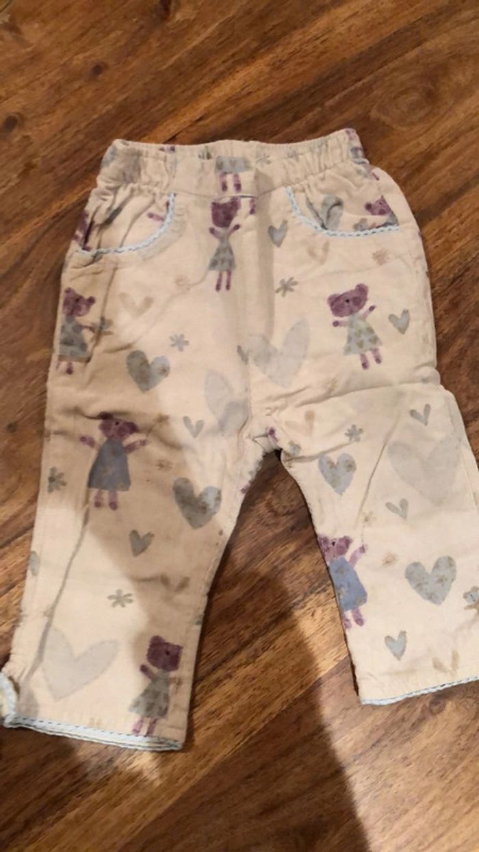 Lot 2 pantalons 1 an - photo numéro 5