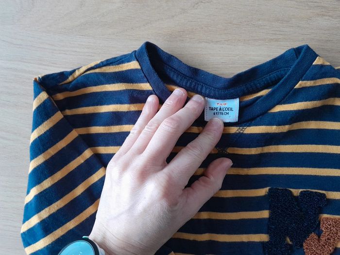 Tee-shirt manches courtes 6 ans - photo numéro 3