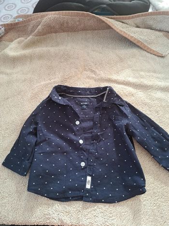 Chemise manche longue 6 mois