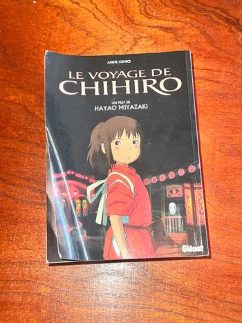 Manga Le Voyage de Chihiro