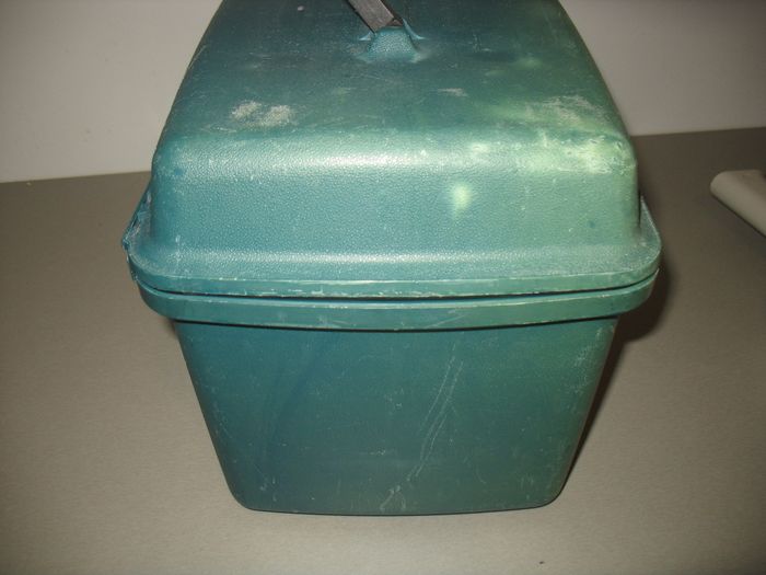 TROUSSE DE TOILETTE RIGIDE VERTE "DELSEY" - n°01 - photo numéro 7