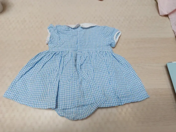 Robe avec bloomer intégré 1mois - photo numéro 3