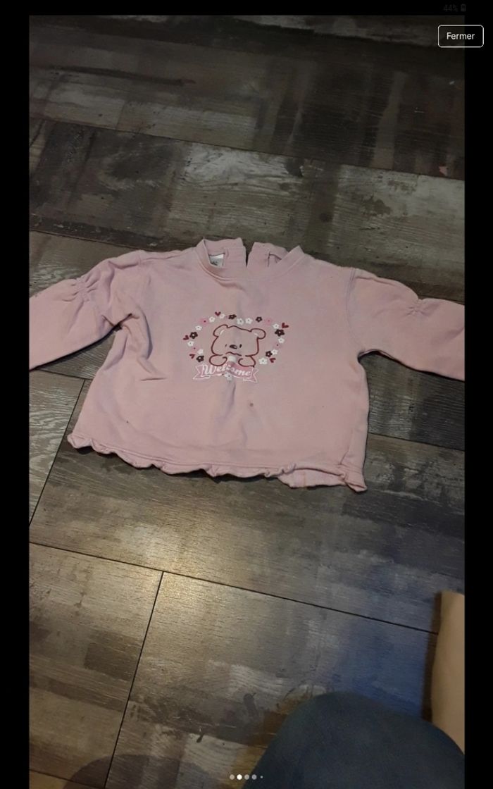 2 sweat en 18mois - photo numéro 2
