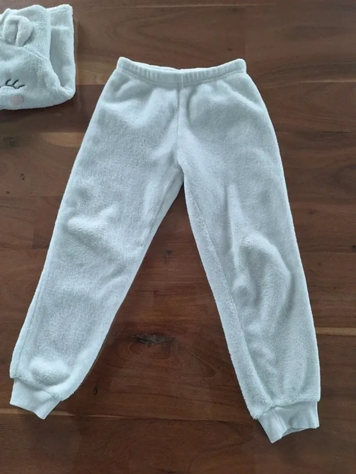 Pyjama velours animal fille Inextenso 6 ans - photo numéro 4