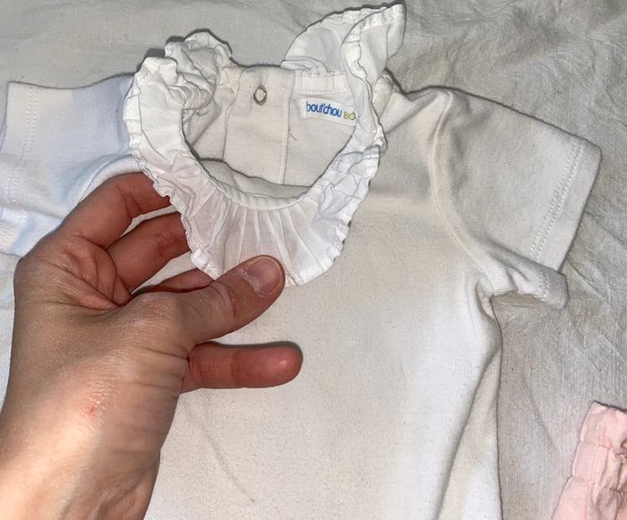 ensemble short gap et body à col Bout’chou 6 mois - photo numéro 2