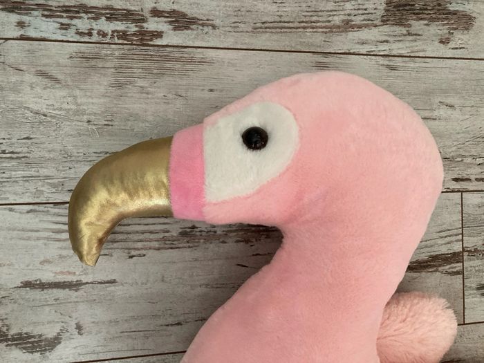 Grande peluche Flamand rose - photo numéro 5